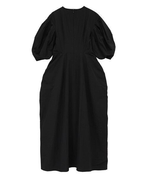 CLANE(クラネ)の「【CLANE/クラネ】CROSSING GATHERE ONEPIECE/クロシングギャザーワンピース(ドレス・レディース・ホワイト/ブラック・0/1)」の11枚目の写真