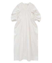 【CLANE/クラネ】CROSSING GATHERE ONEPIECE/クロシングギャザーワンピース