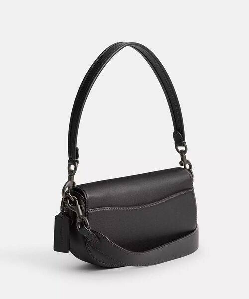 COACH(コーチ)の「エミー サドル バッグ 23(ショルダーバッグ・レディース・ブラック系その他・ONE)」の3枚目の写真