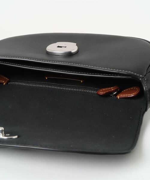 COACH(コーチ)の「エミー サドル バッグ 23(ショルダーバッグ・レディース・ブラック系その他・ONE)」の9枚目の写真