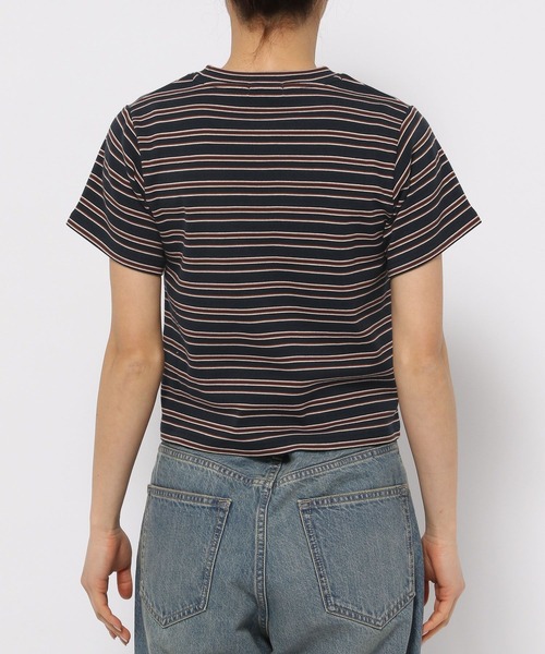 LOWRYS FARM（ローリーズファーム）の「フライスチビＴシャツＳＳ 111954（Tシャツ/カットソー・レディース・ブラック/その他/ホワイト/ブラウン/ネイビー/ホワイト系その他/ブルー系その他/ブラウン系その他・FREE）」の20枚目の写真