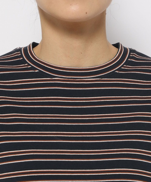 LOWRYS FARM（ローリーズファーム）の「フライスチビＴシャツＳＳ 111954（Tシャツ/カットソー・レディース・ブラック/その他/ホワイト/ブラウン/ネイビー/ホワイト系その他/ブルー系その他/ブラウン系その他・FREE）」の21枚目の写真