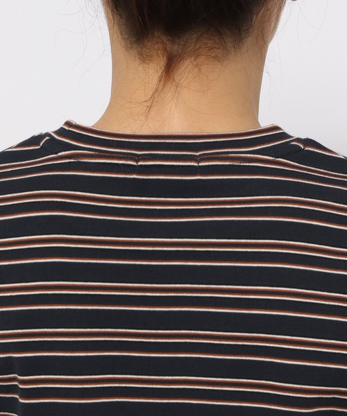 LOWRYS FARM（ローリーズファーム）の「フライスチビＴシャツＳＳ 111954（Tシャツ/カットソー・レディース・ブラック/その他/ホワイト/ブラウン/ネイビー/ホワイト系その他/ブルー系その他/ブラウン系その他・FREE）」の22枚目の写真