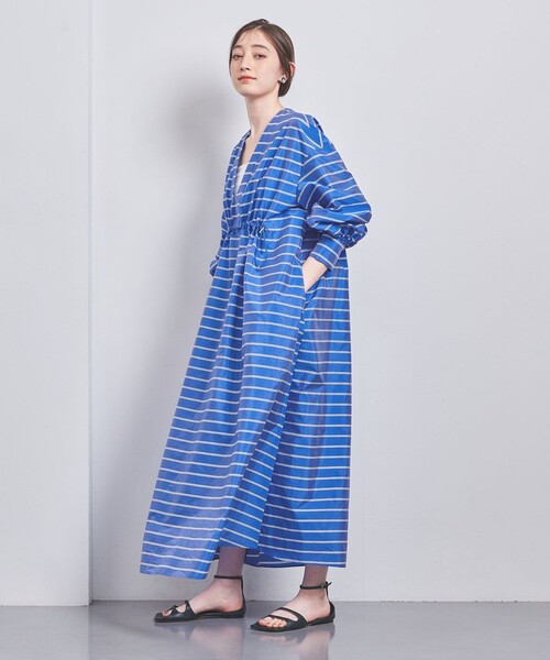 新品　ユナイテッドアローズ　FABRICA ギャザー ワンピース UNITED ARROWS（ユナイテッドアローズ）の「FABRICA ギャザー