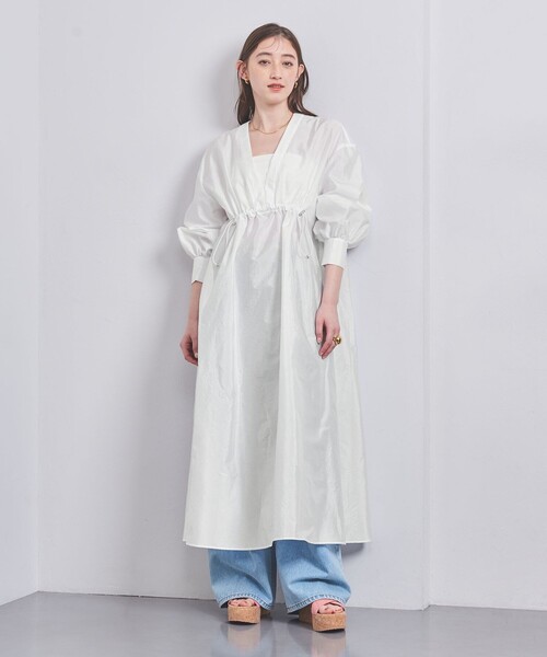 新品　ユナイテッドアローズ　FABRICA ギャザー ワンピース UNITED ARROWS（ユナイテッドアローズ）の「FABRICA ギャザー