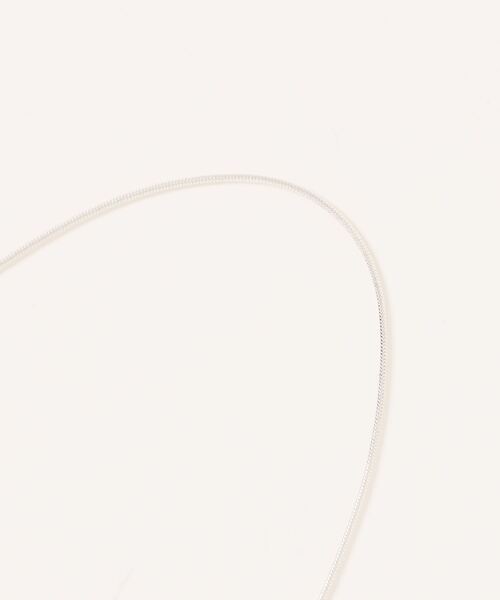 TEN.（テン）の「【ZOZO限定】SILVER925 パフチェーンネックレス（ネックレス・レディース・シルバー・FREE）」の8枚目の写真