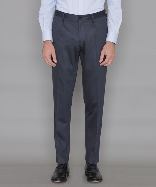 MACKINTOSH LONDON（マッキントッシュ ロンドン）の「【WEB・一部店舗限定】【FLEX JERSEY】メランジセットアップパンツ（その他パンツ・メンズ・グレー系その他2/ダークネイビー・38/42/40/36）」の9枚目の写真