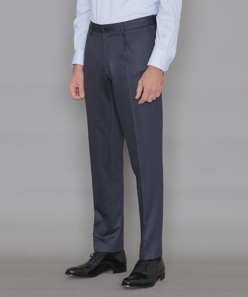 MACKINTOSH LONDON（マッキントッシュ ロンドン）の「【WEB・一部店舗限定】【FLEX JERSEY】メランジセットアップパンツ（その他パンツ・メンズ・グレー系その他2/ダークネイビー・38/42/40/36）」の8枚目の写真