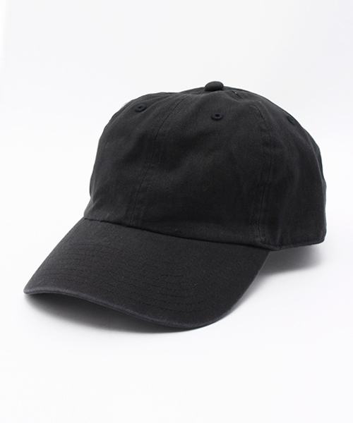 STARTER(スターター)の「【STARTER】 C.TWILL 6P CAP/スターターC.ツイル6Pキャップ(キャップ)」|ブラック