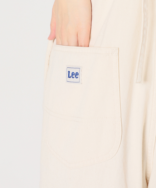 SLOBEIENAスローブイエナ別注　LEE サロペット　ホワイト SLOBE IENA（スローブイエナ）の「《WEB限定/追加》【LEE /リー