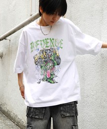 ヴィンテージライク ピグメント加工 アメカジ風 レトロプリント アソートロックTシャツ カットソー ユニセックス【Confirm】