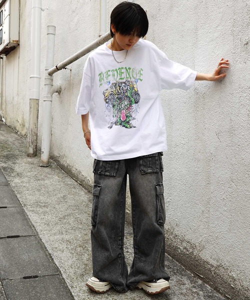セール】25SS ヴィンテージライク ピグメント加工 アメカジ風