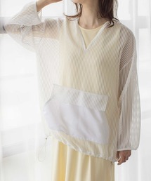 RANAN（ラナン）の「メッシュ素材アノラックパーカー（パーカー）」