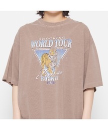 ピグメントShocking World TourプリントTシャツ