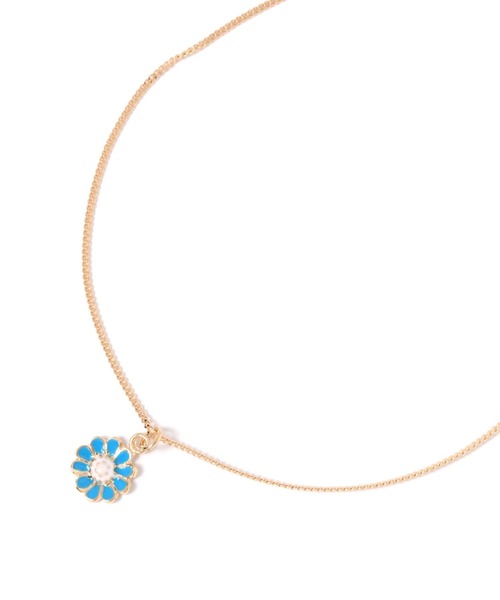 niko and...（ニコアンド）の「フラワートップネックレス（ネックレス・レディース・ホワイト/レッド/ブルー・0）」の8枚目の写真