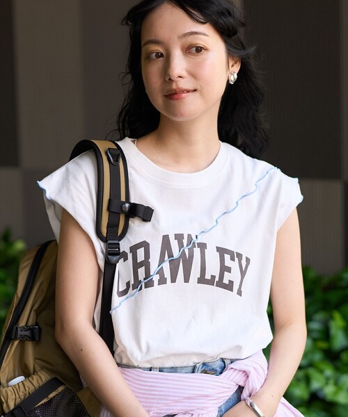 tシャツ 配色メローカットソー レディース セール】配色メローTシャツ（Tシャツ/カットソー）｜FREAK'S
