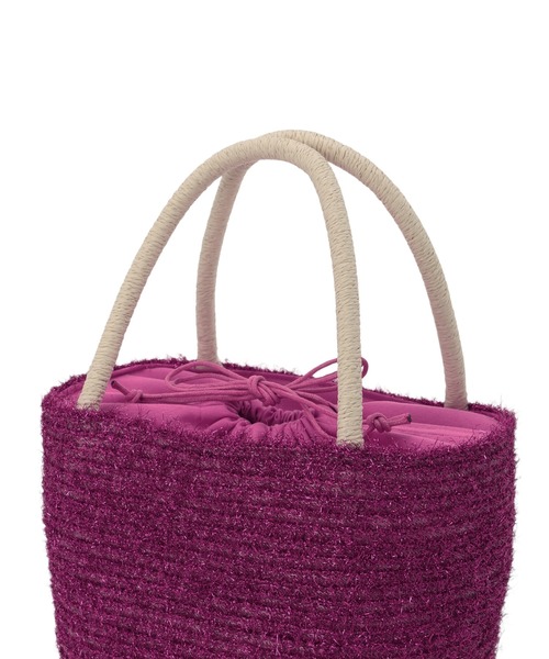 Green　Parks（グリーンパークス）の「・シャイニーミニバッグ（ハンドバッグ・レディース・ブラック/ピンク/シルバー/グリーン・FREE）」の8枚目の写真