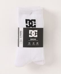 DC SHOES | SPP DC CREW 3PK/DC3Pソックス・靴下(ソックス/靴下)