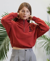 RVCA/ルーカ ハーフジップ トレーナー BE044-009