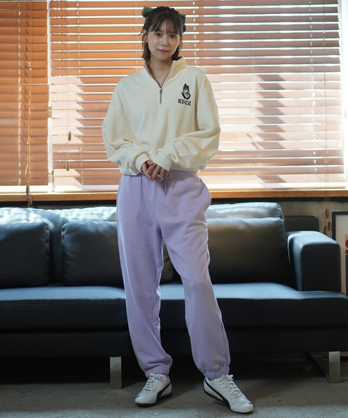 RVCA（ルーカ）の「RVCA/ルーカ ハーフジップ トレーナー BE044-009（スウェット・レディース・ホワイト/バーガンディー/ブラック・S/M）」の19枚目の写真