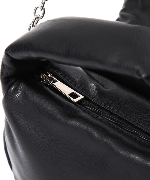 FREE'S MART（フリーズマート）の「◆パフバッグ（ショルダーバッグ・レディース・ライトグリーン/ブラック・ﾌﾘ-）」の13枚目の写真