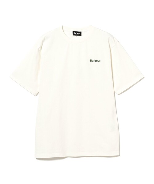 Barbour(バブアー)の「Barbour / フロント ロゴ Tシャツ(Tシャツ/カットソー・メンズ・ベージュ/オフホワイト/ケリーグリーン/ロイヤルブルー・SMALL/MEDIUM/LARGE)」の5枚目の写真