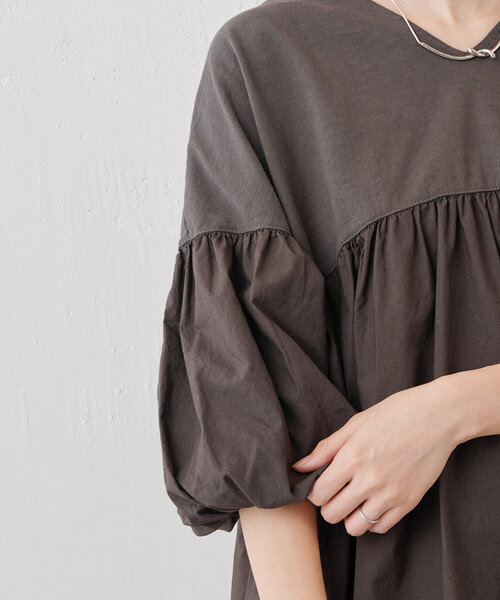 BEARDSLEY（ビアズリー）の「フハクコンビギャザーカットソー（T