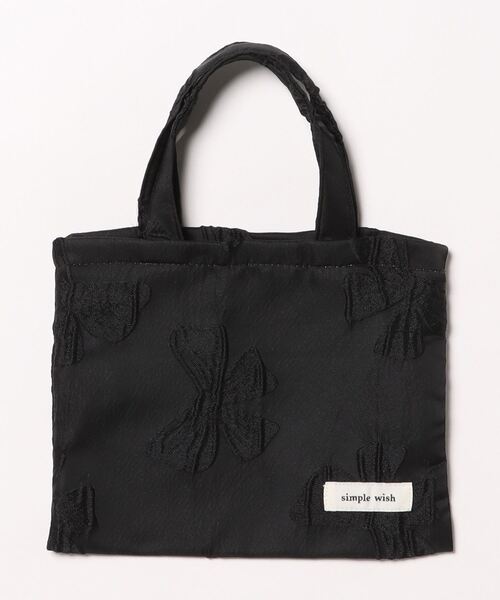 TONE SELECT GOODS(トーンセレクトグッズ)の「Liaa/リボン ミニトートバッグ A18361(トートバッグ・レディース・ホワイト/ブラック/ピンク/イエロー・FREE)」の14枚目の写真