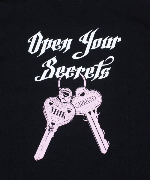MILKBOY(ミルクボーイ)の「SECRET KEYS Tシャツ(Tシャツ/カットソー・レディース・A/C/B・L/M)」の15枚目の写真