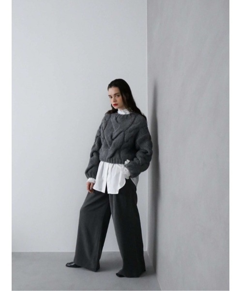 【セール】2tuck wide slacks（スラックス）｜Katrin TOKYO（カトリーントーキョー）