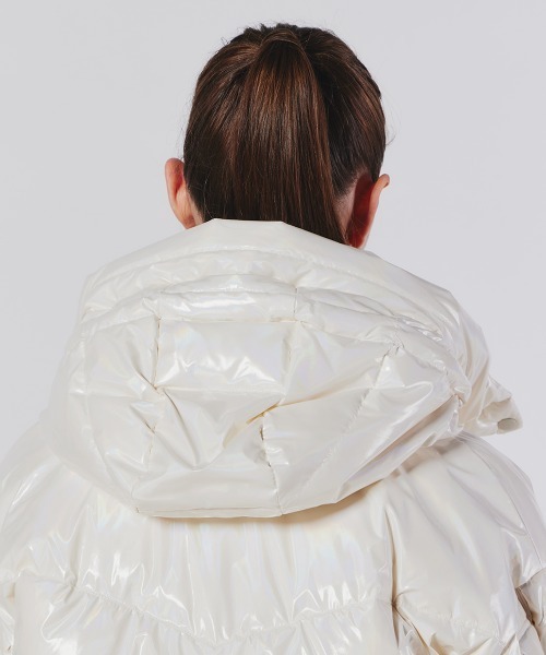DOUBLE STANDARD CLOTHING（ダブルスタンダードクロージング）の「ライトタフタダウンジャケット（ダウンジャケット/コート・レディース・アイボリー・36/38）」の8枚目の写真