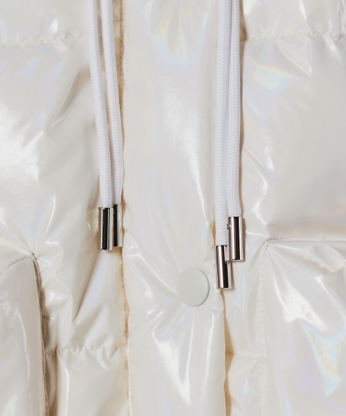 DOUBLE STANDARD CLOTHING（ダブルスタンダードクロージング）の「ライトタフタダウンジャケット（ダウンジャケット/コート・レディース・アイボリー・36/38）」の10枚目の写真