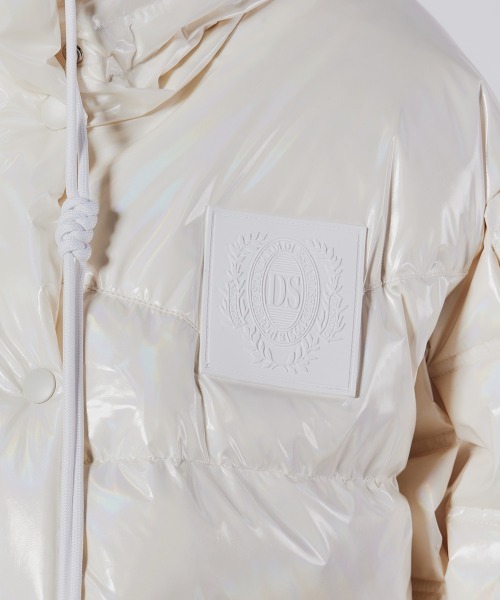DOUBLE STANDARD CLOTHING（ダブルスタンダードクロージング）の「ライトタフタダウンジャケット（ダウンジャケット/コート・レディース・アイボリー・36/38）」の11枚目の写真