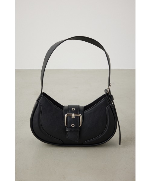 AZUL by moussy(アズールバイマウジー)の「バックルベルトハンドルバッグ(ハンドバッグ・レディース・ブラック/シルバー・FREE)」の5枚目の写真