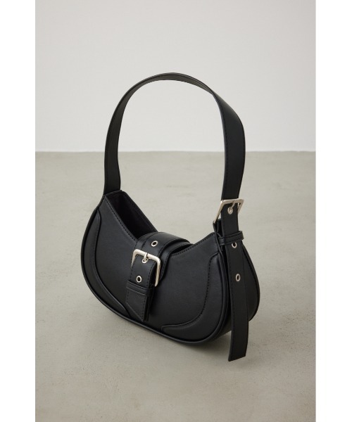 AZUL by moussy(アズールバイマウジー)の「バックルベルトハンドルバッグ(ハンドバッグ・レディース・ブラック/シルバー・FREE)」の6枚目の写真