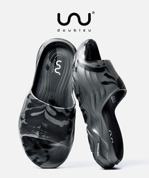 Doubleu（ダブリュー）の「2-6D5 Double(ダブリュー) ULTRA SPORTY SLIDE  リカバリーサンダル ユニセックス（サンダル）」