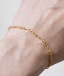 Iroquois（イロコイ）の「SENTI センティ / FINE MARINA CHAIN BRACELET GD プレーティングシルバー925ファインマリーナチェーンブレスレット / 4088（ブレスレット）」