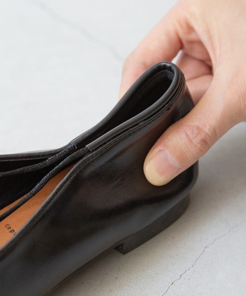 menue（メヌエ）の「ロングノーズ リボンパンプス（パンプス・レディース・アイボリー/ブラウン/ブラック・22.5cm/23.5cm/24.5cm/25.5cm/23.0cm/24.0cm/25.0cm/26.0cm/21.5cm/22.0cm）」の18枚目の写真