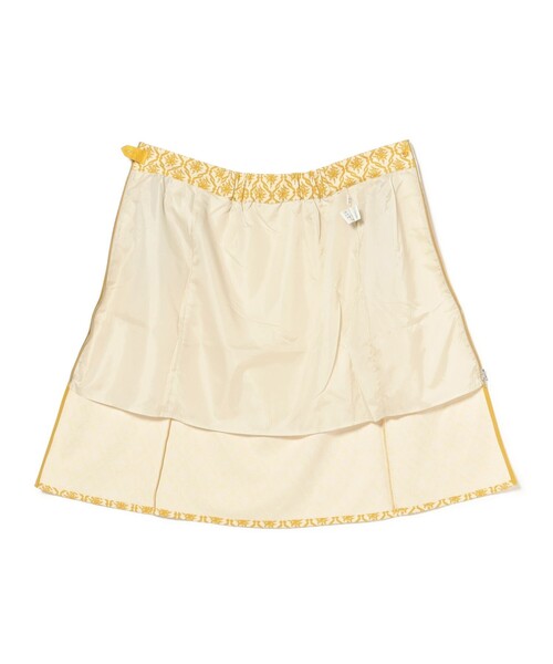 Ray BEAMS（レイビームス）の「ジャカード フロント ジップ タイト スカート（スカート・レディース・ブラウン/イエロー・1/0）」の16枚目の写真