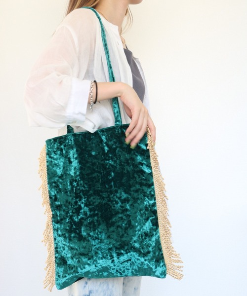 SPRUCE(スプルース)の「<SPRUCE/スプルス>ロメベロアトート(トートバッグ・レディース・ブラック/グリーン/シルバー/パープル/ゴールド・ONE SIZE)」の11枚目の写真