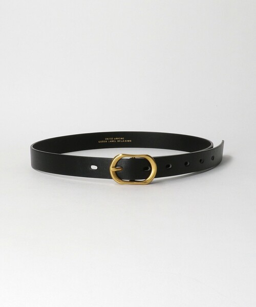 green label relaxing(グリーンレーベルリラクシング)の「レクタングル バックル ベルト(ベルト・レディース・ダークブラウン/ブラック/その他1/その他2・FREE)」の9枚目の写真