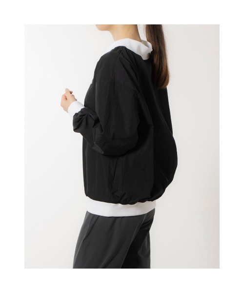 NIKE（ナイキ）の「ナイキ NIKE ナイキ  NSW エッセンシャル ウーブン UV Vネック L/S トップ（その他トップス・レディース・ブラック/ネイビー/ライトベージュ・L/M）」の14枚目の写真
