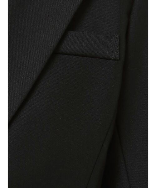 EATME（イートミー）の「クロップド丈ジャケット（セットアップ可能）（テーラードジャケット・レディース・ブラック/グレー/ブルー/ブラウン・FREE）」の13枚目の写真