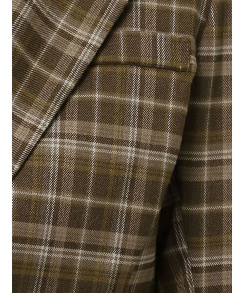 EATME（イートミー）の「クロップド丈ジャケット（セットアップ可能）（テーラードジャケット・レディース・ブラック/グレー/ブルー/ブラウン・FREE）」の15枚目の写真