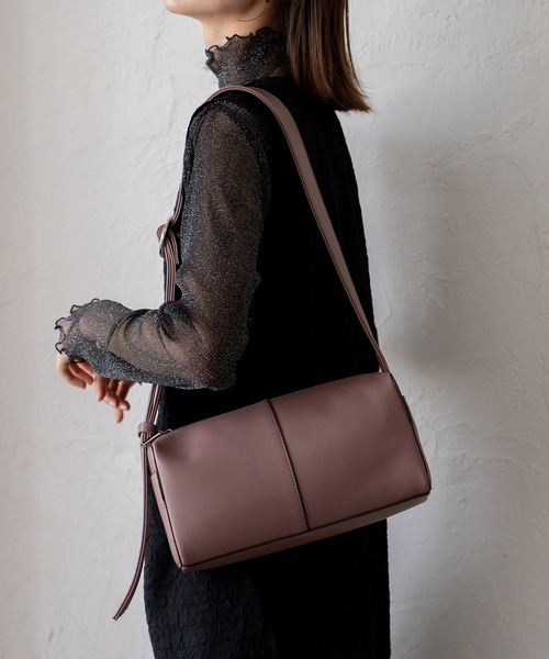 【モカ】鳳凰　ワンショルダーバック セール】ワンショルダースクエアバッグ クロスボディバッグ 横長