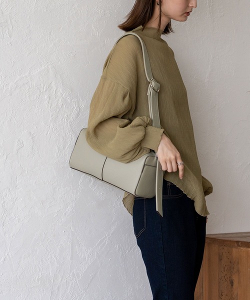 セール】ワンショルダースクエアバッグ クロスボディバッグ 横長バッグ