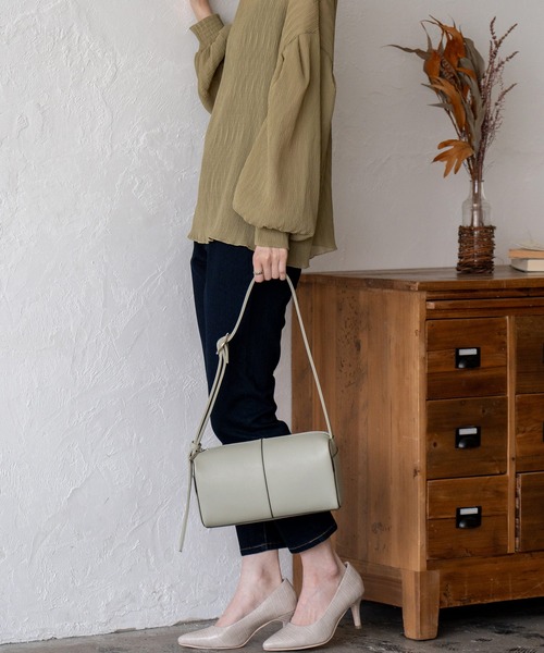 セール】ワンショルダースクエアバッグ クロスボディバッグ 横長バッグ