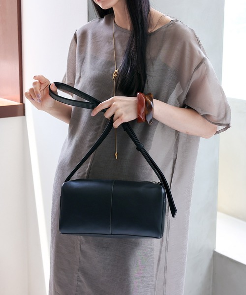 セール】ワンショルダースクエアバッグ クロスボディバッグ 横長バッグ