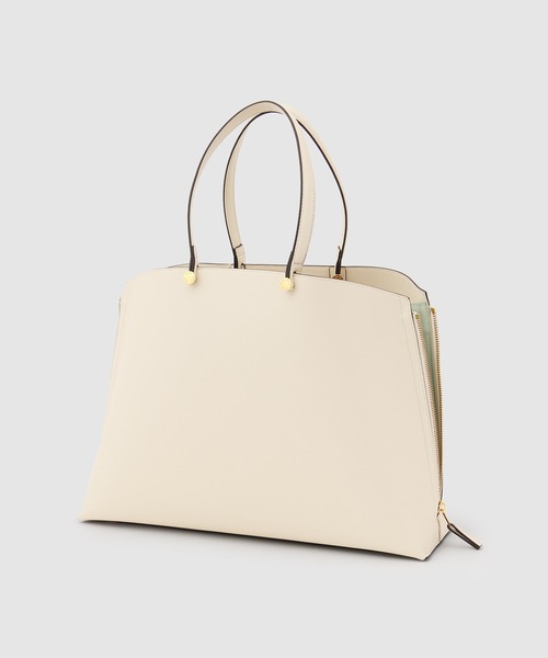 E'POR(エポール)の「【E'POR】【A4対応】Y BAG Medium+(トートバッグ・レディース・ダークブラウン/カーキ/ベージュ系その他/ブラック系その他2/オフホワイト/ブラック/ライトグレー・FREE)」の1枚目の写真