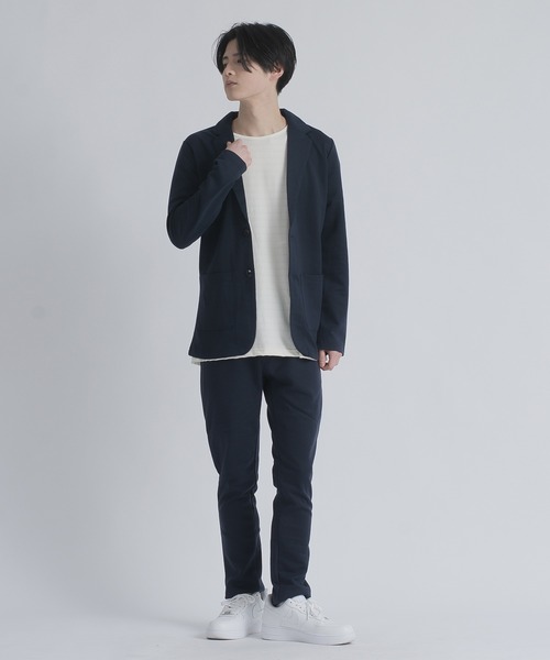 EVOLUTION(エボリューション)の「リモートワークに最適なテーパードパンツ セットアップ対応(その他パンツ・メンズ・ネイビー/グレー/チャコールグレー/ブラック・LARGE/X-LARGE/XX-LARGE/XXX-LARGE/MEDIUM)」の5枚目の写真